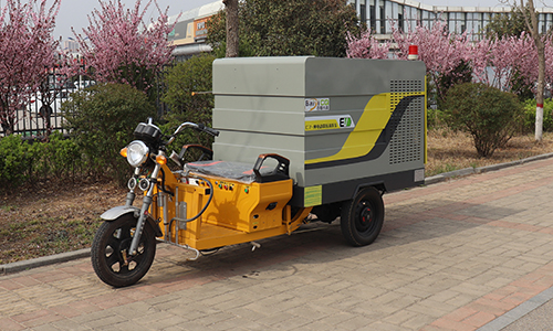 三輪電動高壓清洗車，小吃街清洗神器