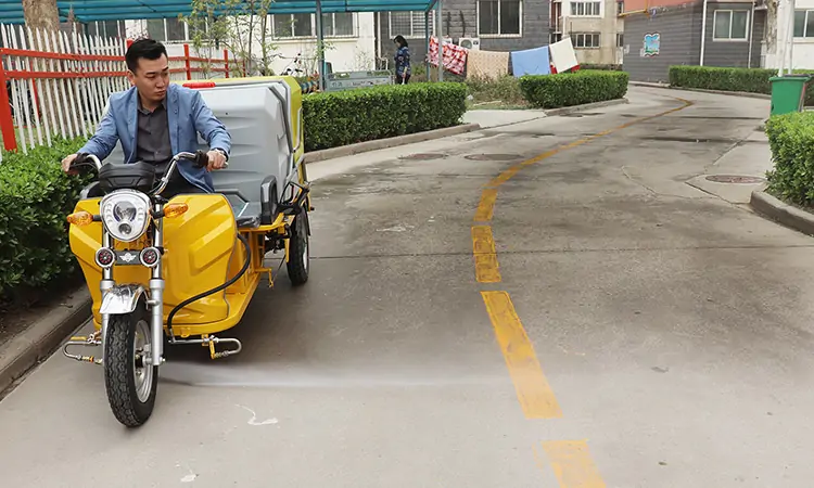 小型三輪高壓清洗車