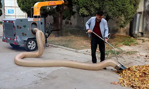 吸樹(shù)葉機(jī)器吸力大，吸葉面積廣泛