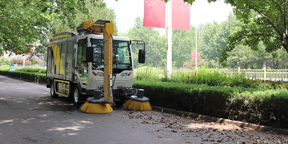 電動樹葉收集車