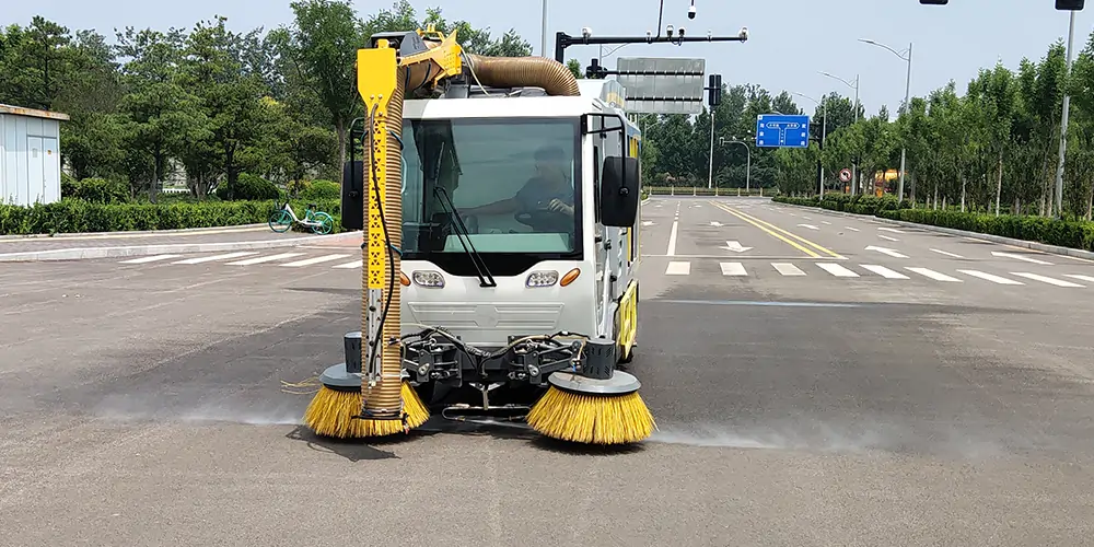 純電動樹葉收集車