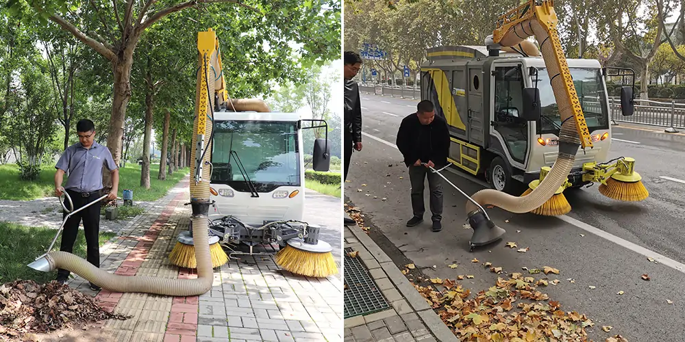 多功能樹葉收集車