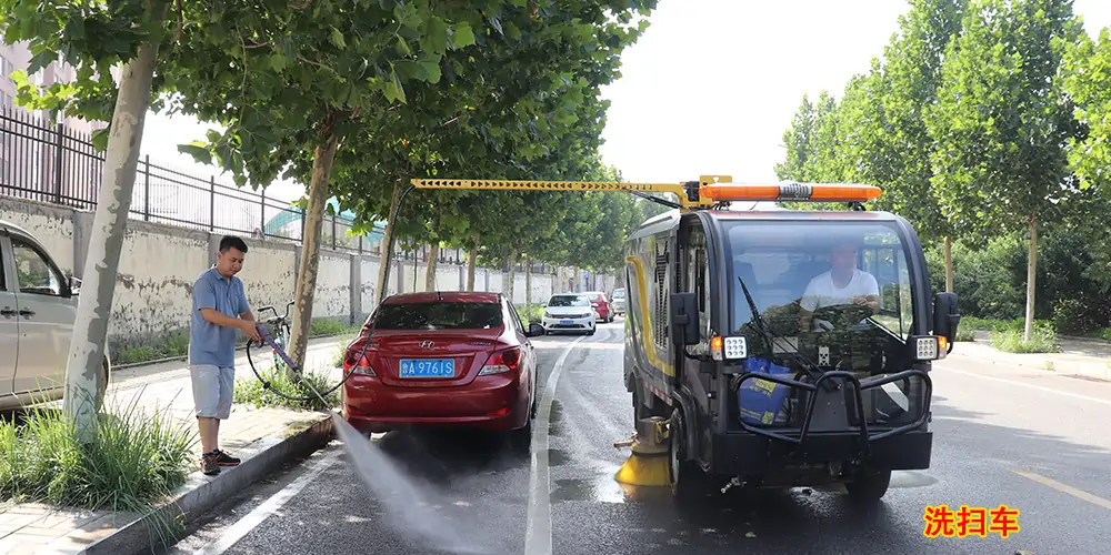 道路洗掃車_電動(dòng)洗掃車_環(huán)衛(wèi)洗掃車_小型洗掃車