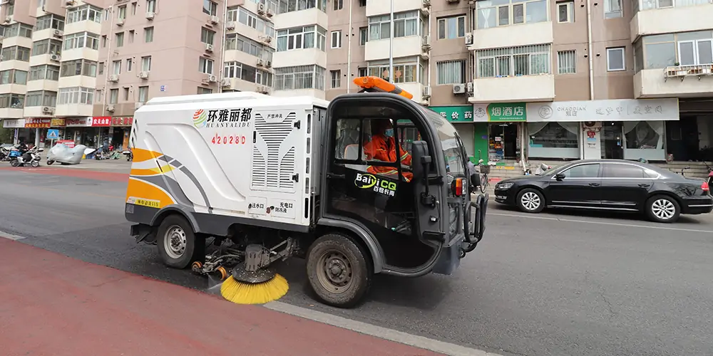 道路污染清除車_道路深度清潔車_純電動深度清潔車_深度清潔車