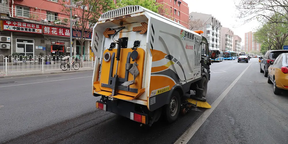 道路污染清除車_道路深度清潔車_純電動深度清潔車_深度清潔車