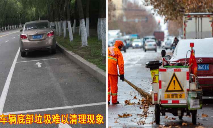 夏季純電動小型洗掃車清掃路邊的優(yōu)勢