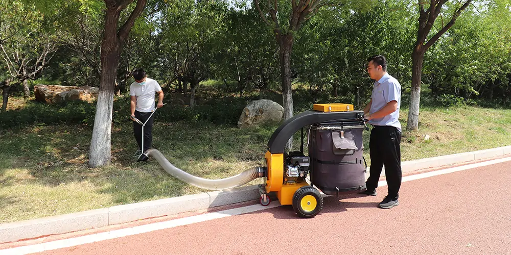 吸葉機(jī)_手推式樹葉收集器_落葉收集設(shè)備_樹葉收集車