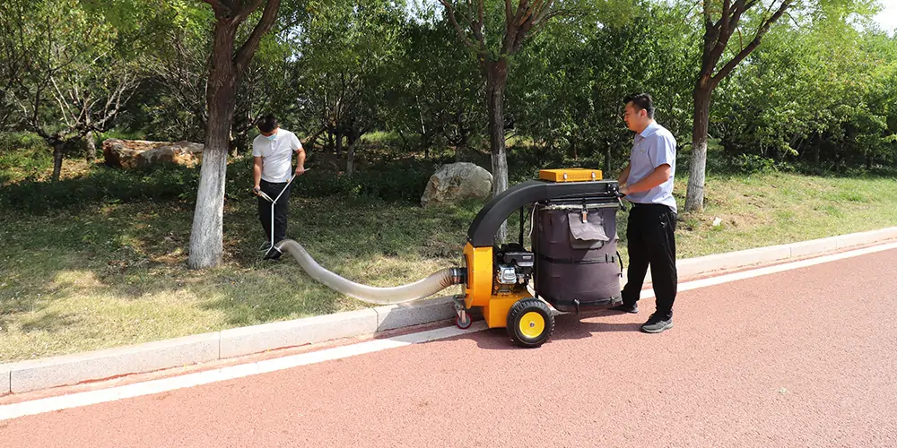 吸葉機(jī)_多功能樹葉收集車_吸樹葉的機(jī)器_掃樹葉神器