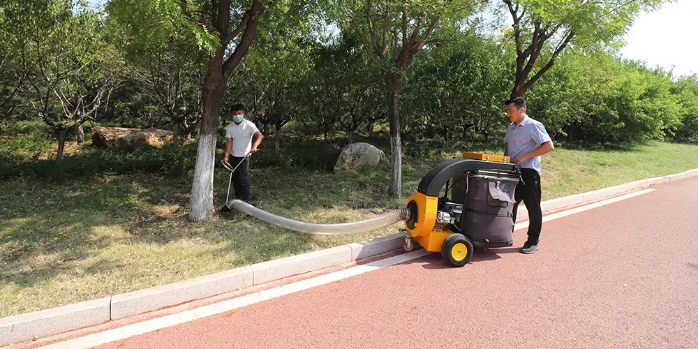 農(nóng)用吸葉機 草坪樹葉吸葉機 手推吸葉機視頻 物業(yè)手推吸葉機 手扶吸葉機