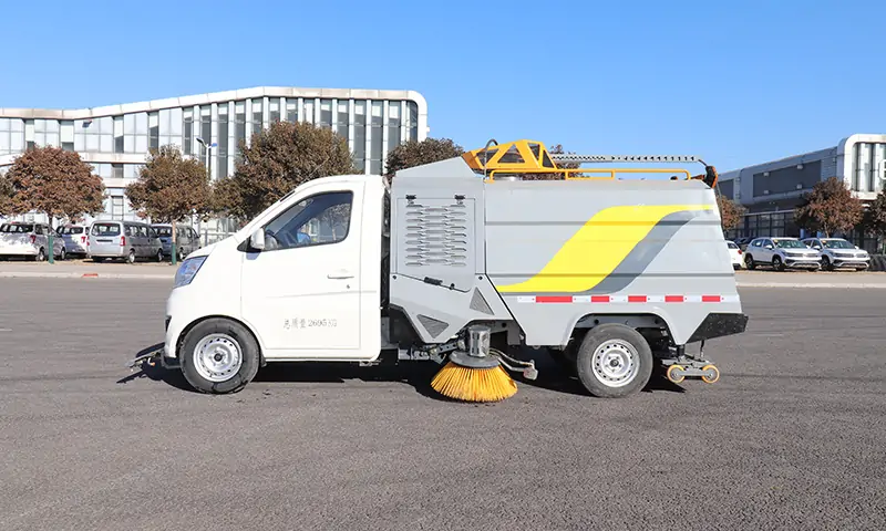 綠色行動，城市清潔新時代：純電動洗掃車全面上市