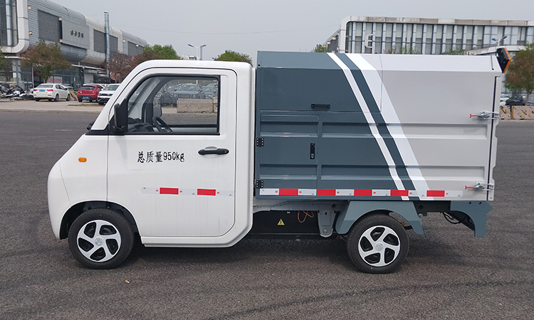 純電動(dòng)分撿垃圾運(yùn)輸車BY-LF1000工作模式